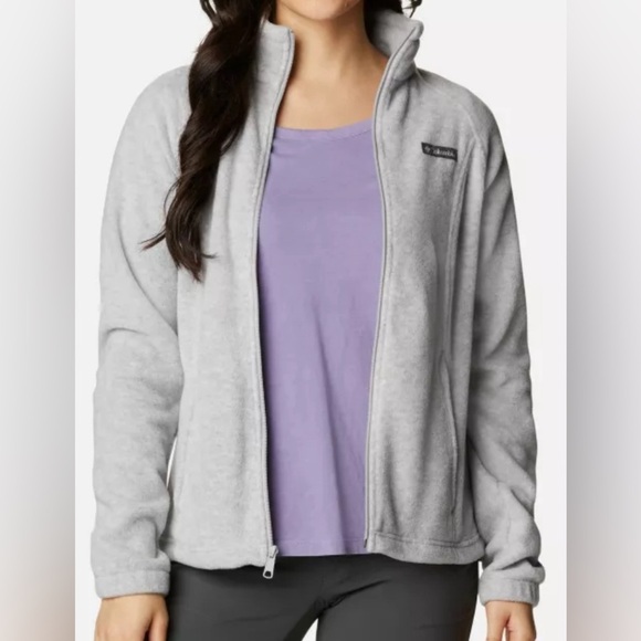 COLUMBIA Women's Benton Springs Full Zip Fleece Jacket, Size 1X - Picture 2 of 14